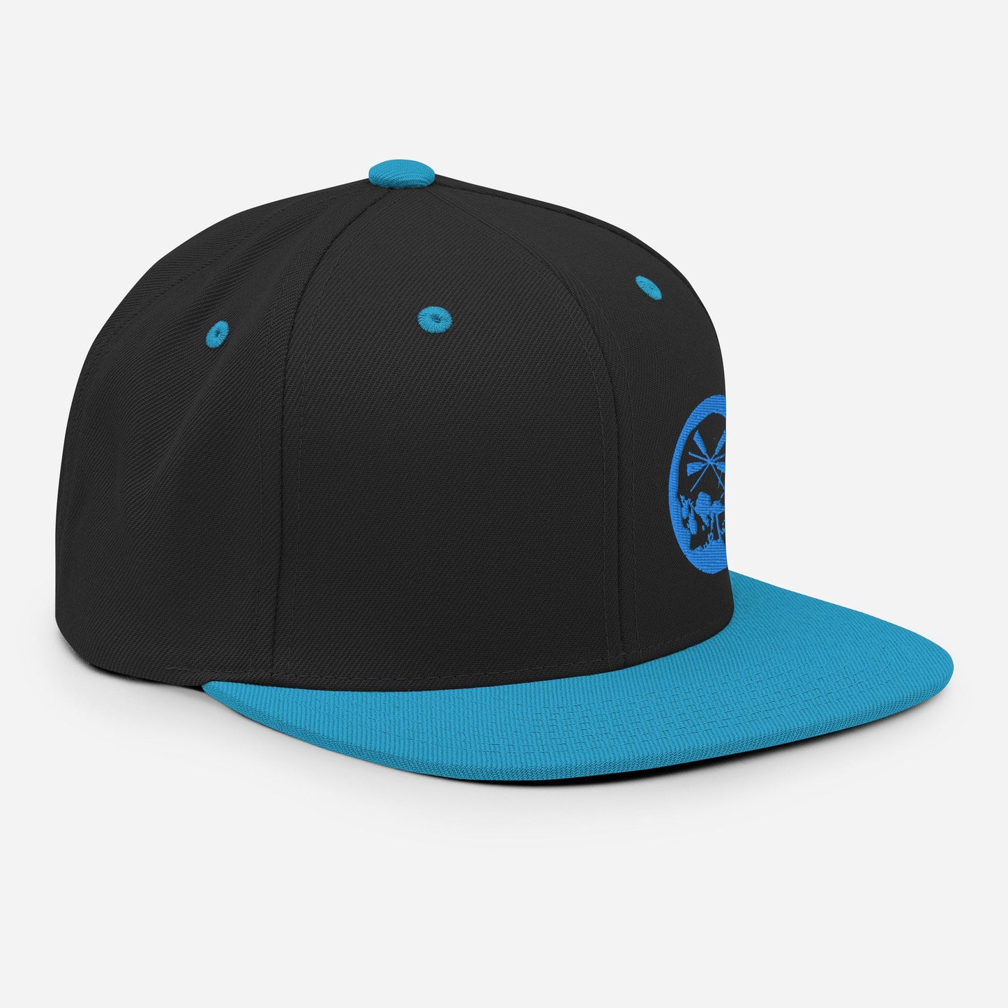 Casquette Snapback Brodé bleu The Needles Factory Free Shipping - The Needles Factory