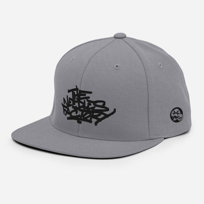 Casquette Snapback Broderie noire The Needles Factory - The Needles Factory