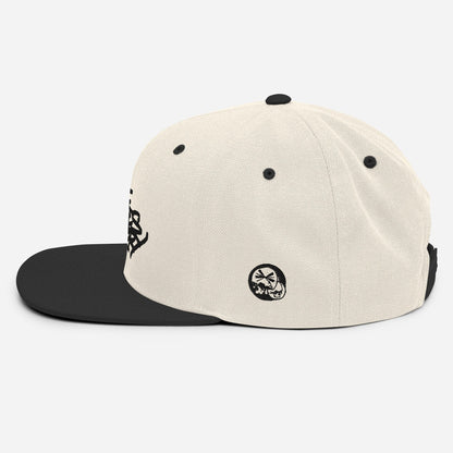 Casquette Snapback Broderie noire The Needles Factory - The Needles Factory
