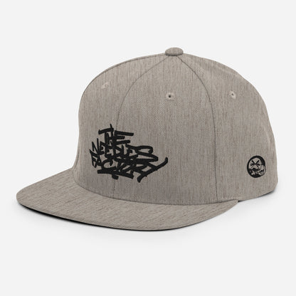 Casquette Snapback Broderie noire The Needles Factory - The Needles Factory